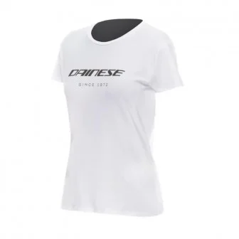 Camiseta Dainese ESSENCE WORDMARK LADY WHITE